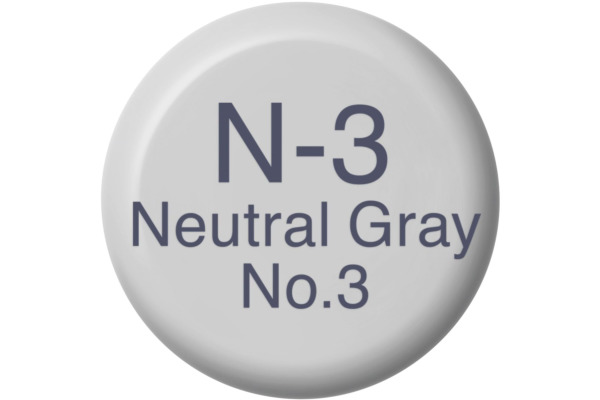 COPIC Ink Refill 2107689 N-3 - Neutral Grey No.3