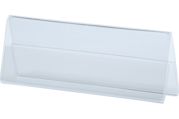 DEFLECTO Tischnamenschilder 48601 transparent A4