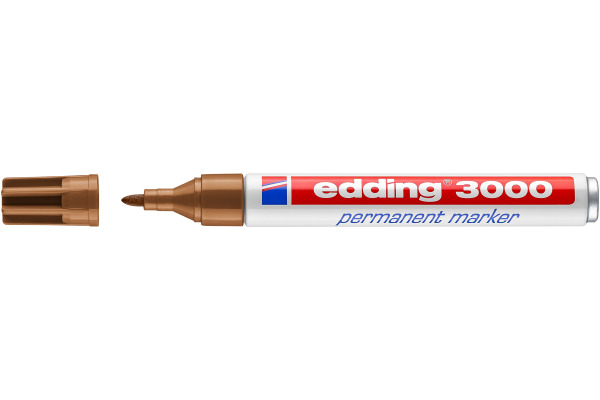 EDDING Permanent Marker 3000 1,5-3mm 3000-13 ocker
