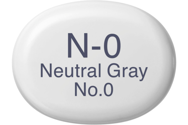 COPIC Marker Sketch 2107586 N-0 - Neutral Grey No.0
