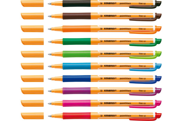 STABILO Tintenroller pointVisco 0,5mm 1099/58 lila