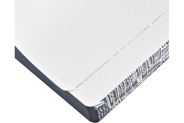 NUUNA Notizbuch GRAPHIC L A5 350052040 LONDON, dots 128 Blatt