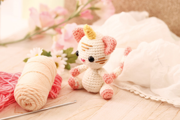 GRAINECRÉ Amigurumi Kit GC-420221 Einhornkatze