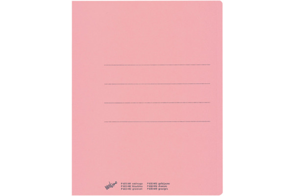 BÜROLINE Einlagemappe Recycling A4 25040045P rot 240g/m2 100 Stück