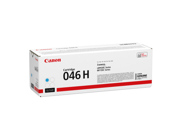 CANON Toner-Modul 046 H cyan 1253C002 LBP653Cdw/654Cx 5000 Seiten