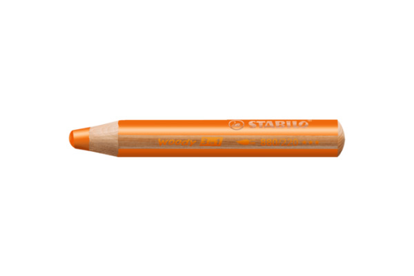 STABILO Farbstifte Woody 3 in 1 880/10-2 10 Farben Etui, Spitzer