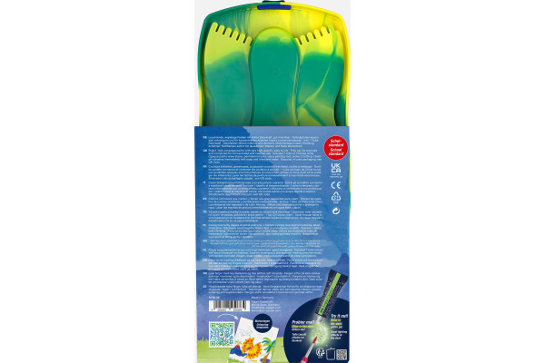 FABER-CA. Deckfarben Connector 125036 Dino 12 Farben