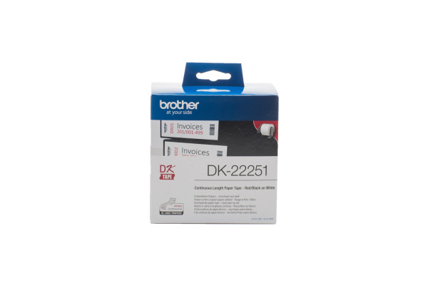 PTOUCH Endlos-Etiketten 62mmx15.24m DK-22251 QL-800 weiss
