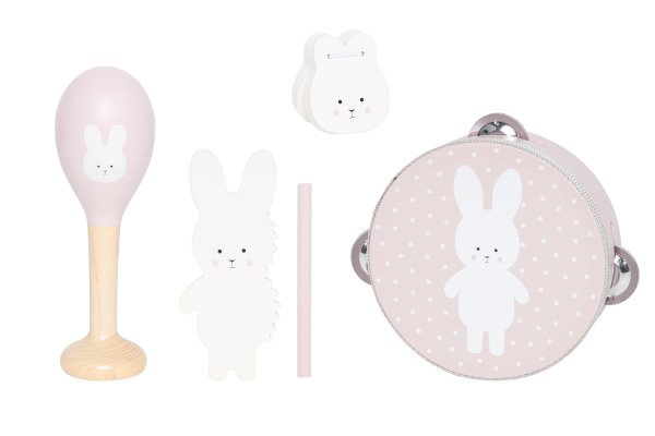JABADABAD Musik-Set W7287 Bunny 5-teilig