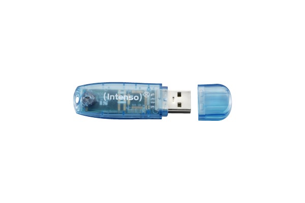 INTENSO USB-Stick Rainbow Line 4GB 3502450 USB 2.0 blue