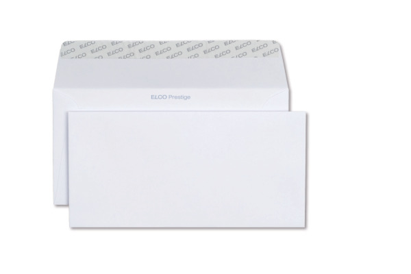 ELCO Briefumschlag Prestige C5/6 70499.12 120g,weiss,o.Fenster 25 Stk.