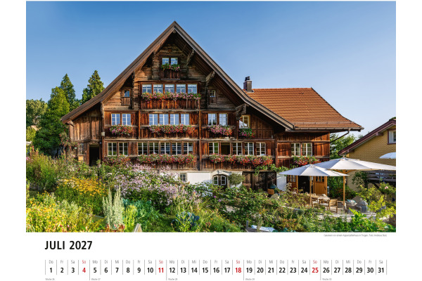 APPENZELL Bildkalender 2027 858829177 Appenzeller DE 40x31cm
