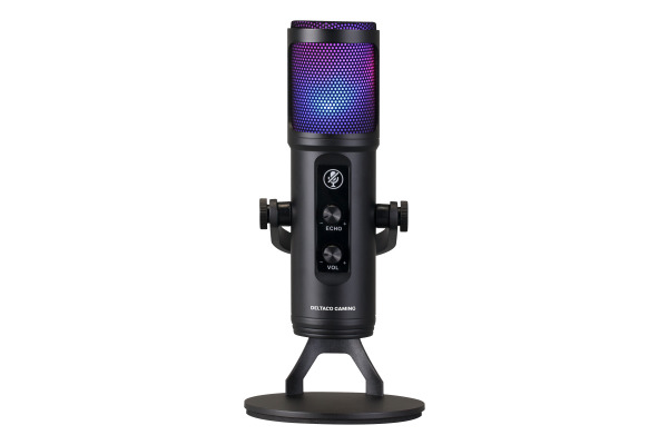 DELTACO RGB Microphone GAM-171 Black