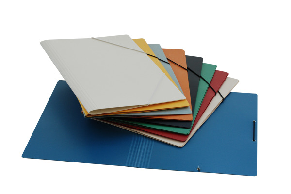 EROLA Gummibandmappe 800my A4 3228 chamois Pressspan