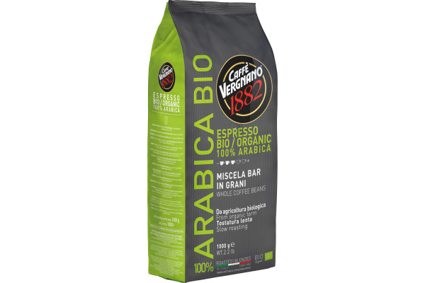 VERGNANO Espresso Arabica 100% Bio 1kg 2290701 Bohnenkaffee