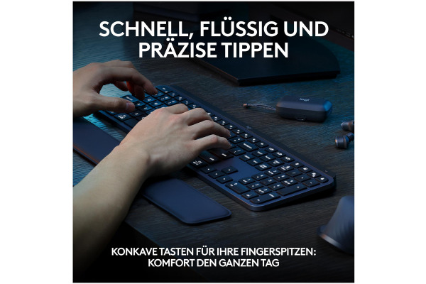 LOGITECH Tastatur MX Keys S 920-01157 CH-Layout