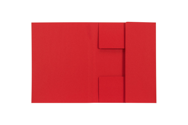 BIELLA Aktensammler Recycolor 17243045U rot 3 Klappen