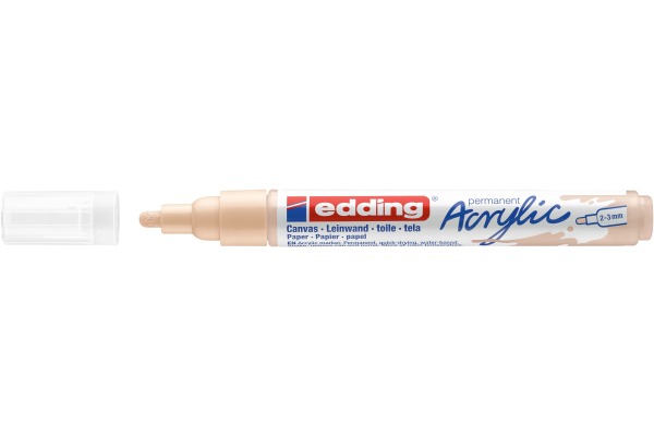EDDING Acrylmarker 5100 2-3mm 5100-255 warmbeige