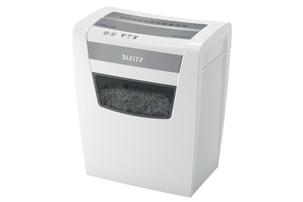 LEITZ Aktenvernichter IQ Office 80990000 P4, 12 Blatt sehr leise