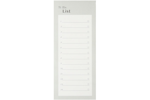 I AM CREA To Do Liste 9x21cm 4005.37 grün 80 Blatt
