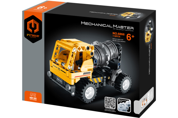 IMMASTER Building Block Cement Truck 6866DBX 118 pcs