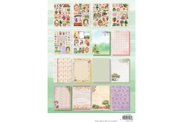 STUDIO LI Designblock A4 DCB36 Secretegarden 32 Blatt
