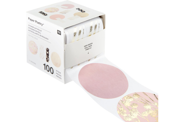 RICO DESI Packaging Sticker 302629 In the Meadow 100 Stück