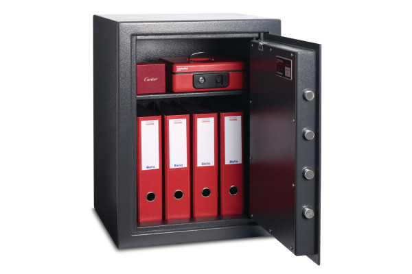 RIEFFEL Tresor EcoSafe 65x48x41cm A13477 Stahl, Elektronischem Schloss