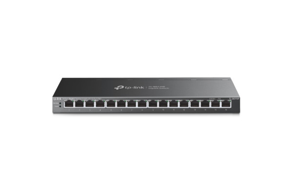 TP-LINK 16-Port Gigabit Switch TL-SG116P with 16-Port PoE+