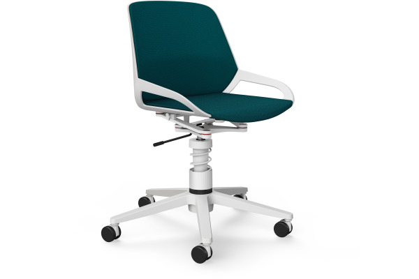 AERIS Bürodrehstuhl Numo Task 962WRSTWH petrol/weiss