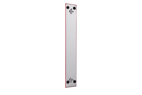 MAGNETOP. Design-Glasboard 100x600mm 13400006 rot, magnetisch