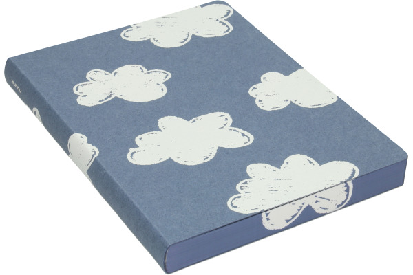 NUUNA Notizbuch GRAPHIC L A5 350056253 HEAD IN CLOUDS, dots 128 Blatt