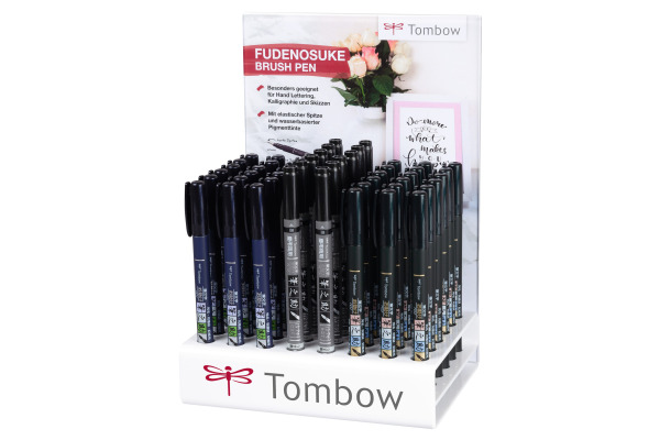 TOMBOW Kalligraphie-Stift WSTBHS48P Fudenosuke, Display