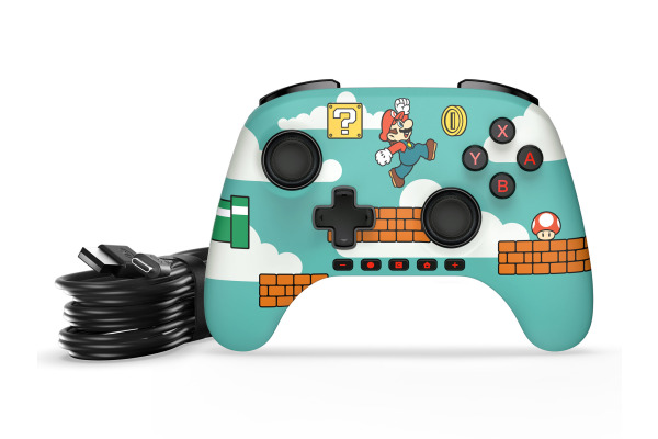 POWERA Advantage Wired Controller NSGP0527 NSW2, Mario Time!