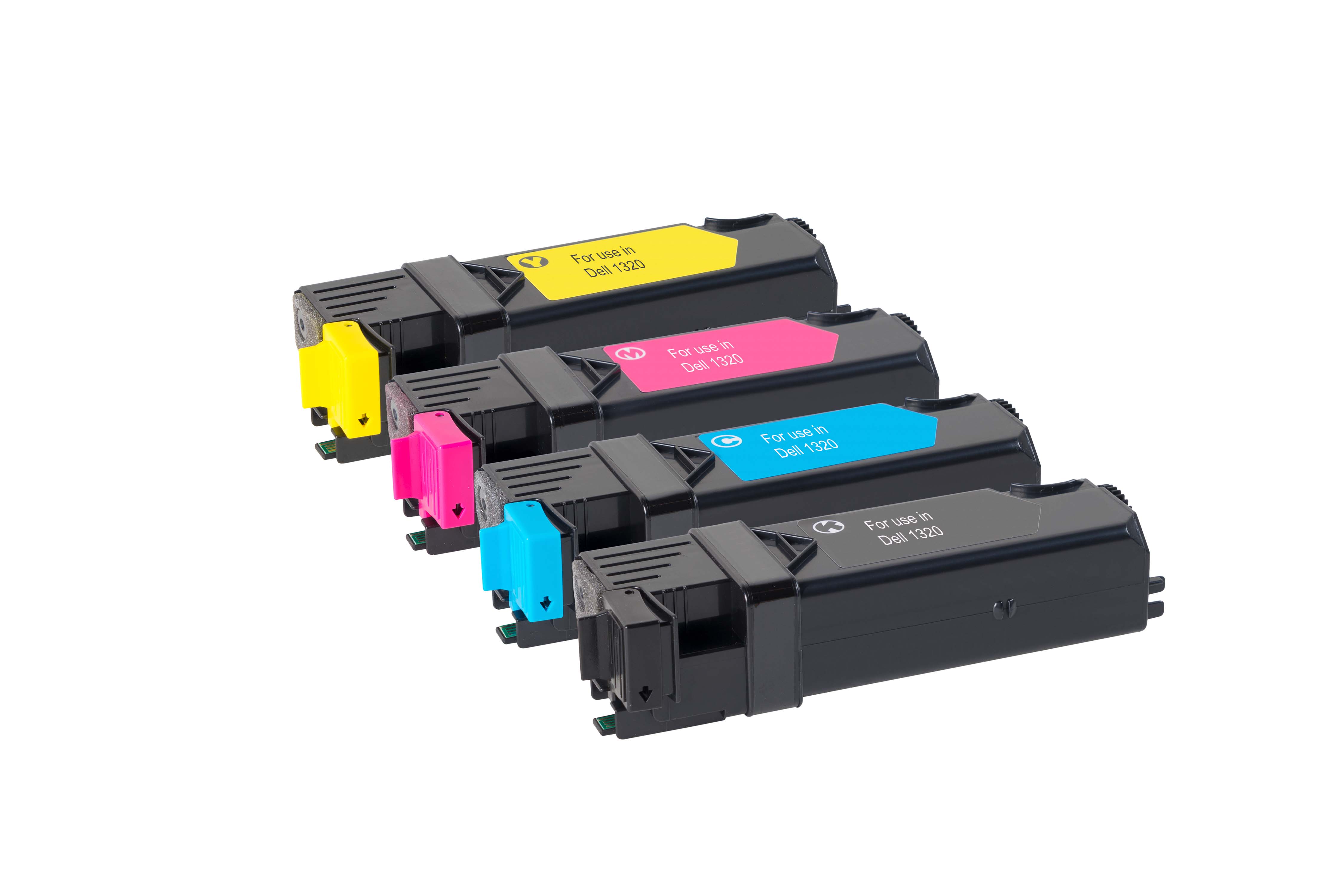 Tonerfabrik Toner SET Dell 1320 Set mit allen vier Farben