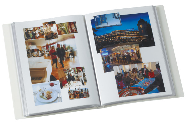 KOLMA Sichtbuch Vario A4 03.748.16 weiss 60 Taschen
