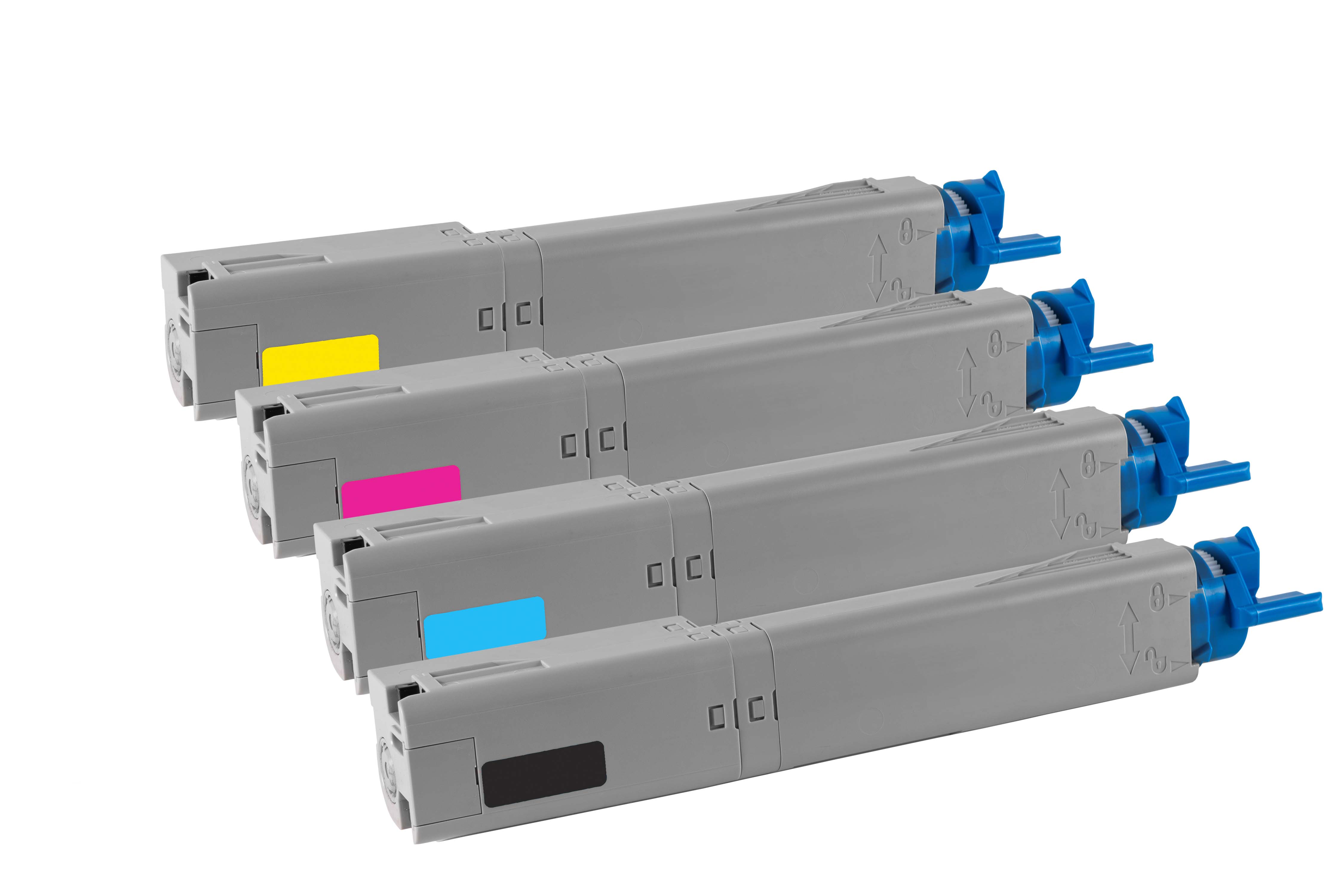 Tonerfabrik Toner SET OKI C3300 Set mit allen vier Farben