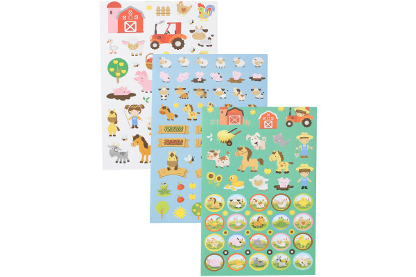 I AM CREA Stickerbook 4087.498 Farm, 6 Blatt