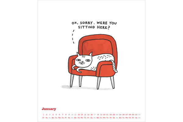 ALPHA EDI Bildkalender 2027 161399 Cats Life & Dogs Life 30x30cm