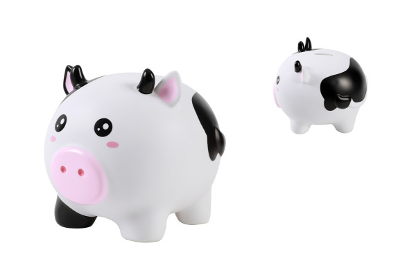 I-TOTAL Sparkasse 18x15x15.5cm XL2502 Cow