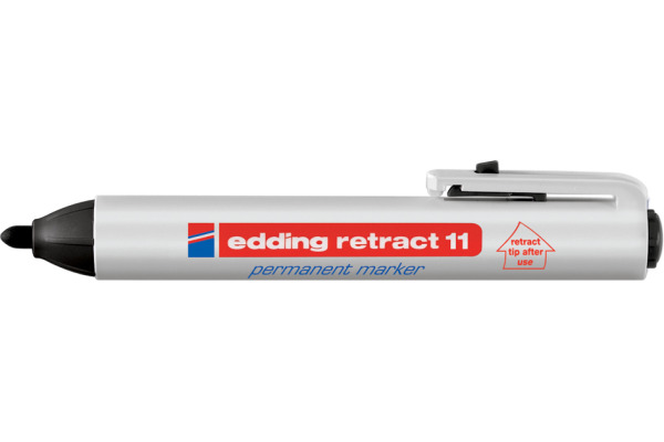 EDDING Permanent Marker 11 1,5-3mm 11-1 schwarz