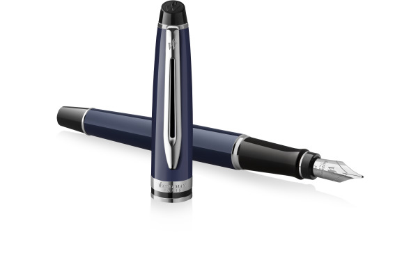 WATERMAN Füllfederhalter M 2214207 Expert Blue Core Finish