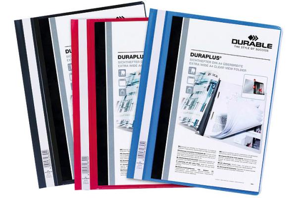 DURABLE Angebotshefter DURAPLUS 257900 für 100 Blatt A4 assortiert