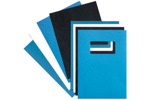 GBC Einbanddeckel A4 CE040029 blau, 250g 100 Stück