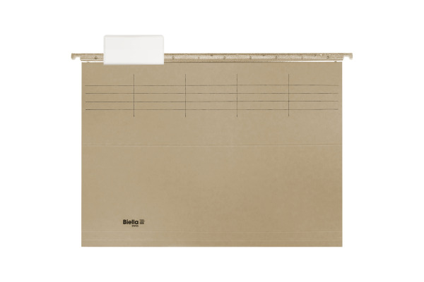 BIELLA Register-Hängemappen-Set A4 27143025U beige 32x25cm 10 Stück