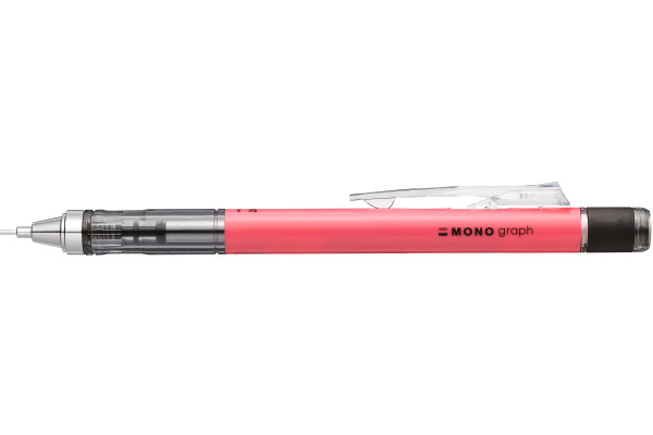 TOMBOW Druckbleistift 0.70mm SH-MG83-R MONOgraph, neon pink