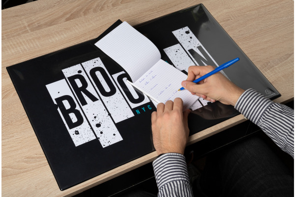 EXACOMPTA Schreibunterlage 37.5x57.5cm 29793E Brooklyn