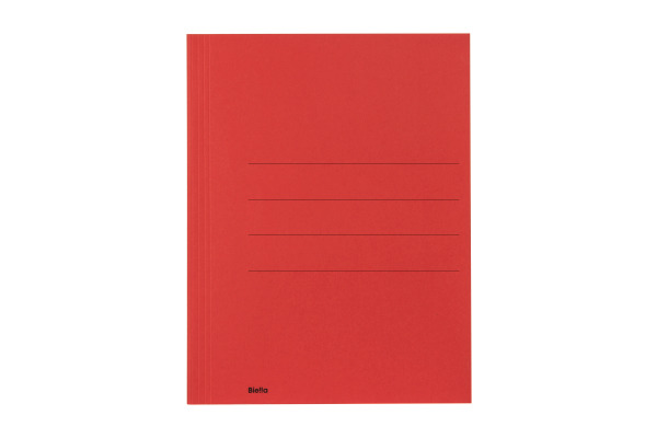 BIELLA Aktensammler Recycolor 17243045U rot 3 Klappen