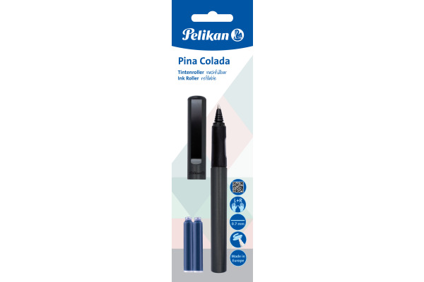 PELIKAN Tintenroller Pina Colada 0.7mm 7191781 Classic, Anthrazit