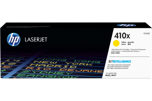 HP Toner-Modul 410X yellow CF412X CLJ Enterprise M452 5000 S.
